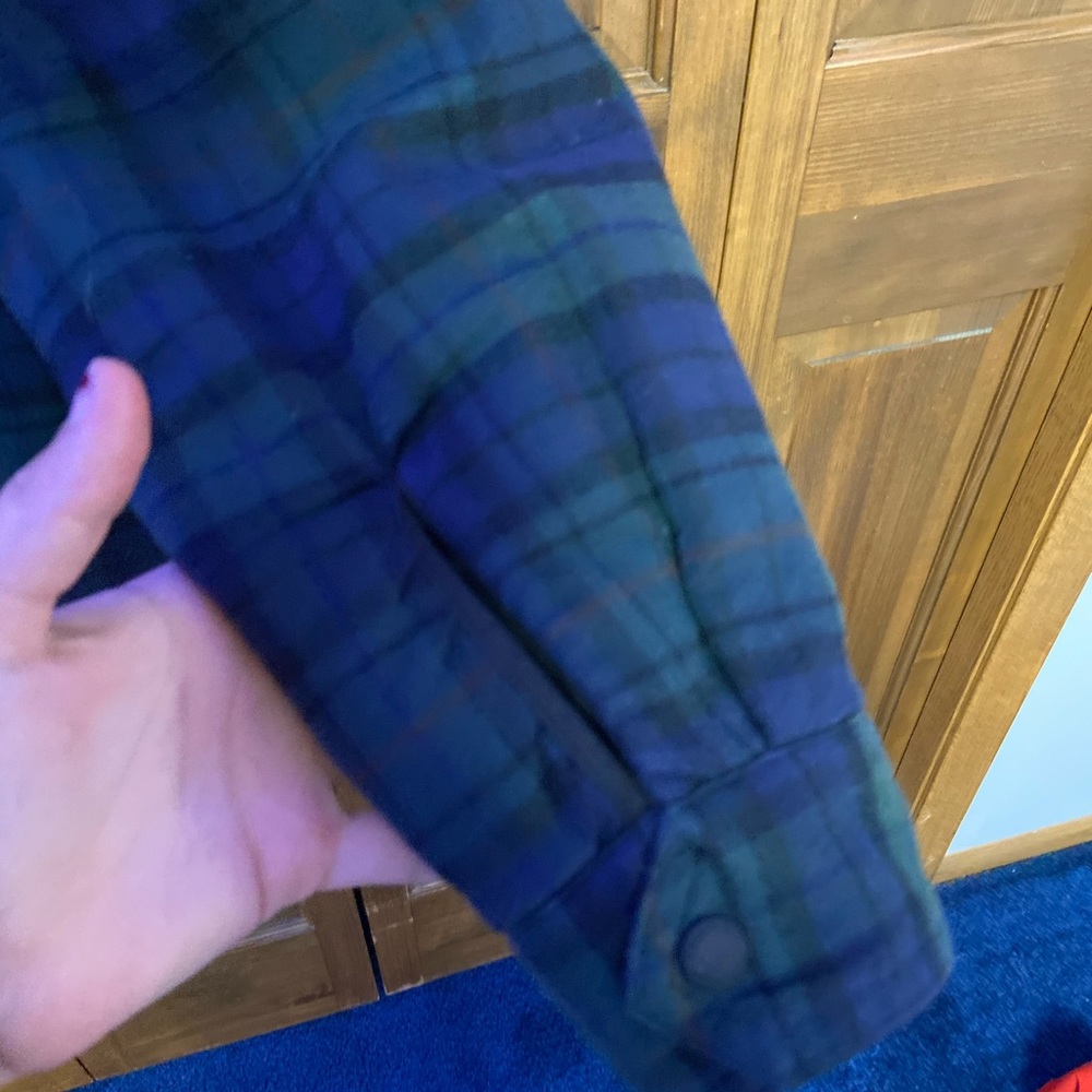 Men’s large classic fit Eddie Bauer fuzzy jacket - Picture 7 of 8